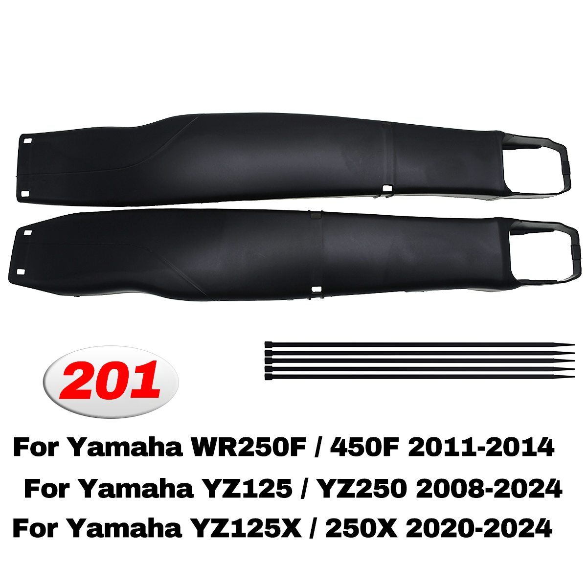 Motorcycle Rear Flat Fork Protective Cover for Yamaha YZ250F 450F 250 450 FX WR250F