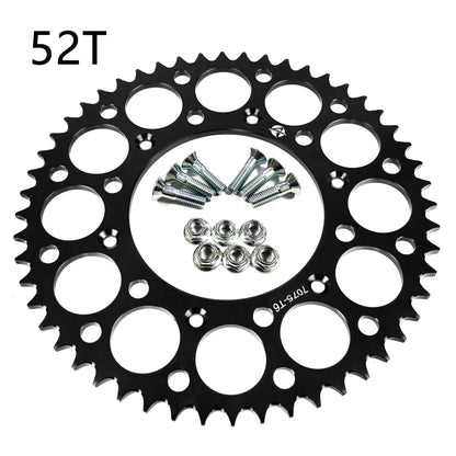 For Yamaha YZ WR 125 250 WR 250F 450F All Aluminum 7075 Chain Disc Sprocket Chainring