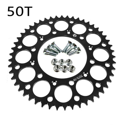 For Yamaha YZ WR 125 250 WR 250F 450F All Aluminum 7075 Chain Disc Sprocket Chainring