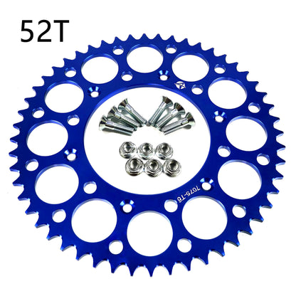 For Yamaha YZ WR 125 250 WR 250F 450F All Aluminum 7075 Chain Disc Sprocket Chainring