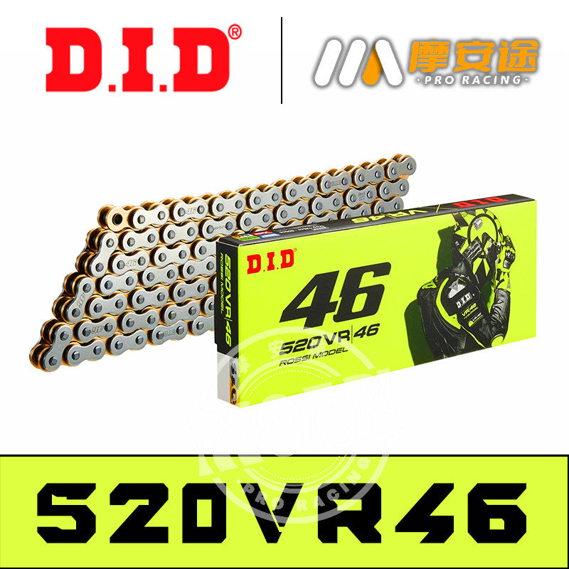 Japan DID Chain 520 525 Oil Seal Chain VX3 ZVM for Honda Kawasaki Chunfeng BMW Motorcycle
